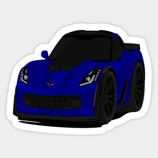 Z06 NAVY Sticker